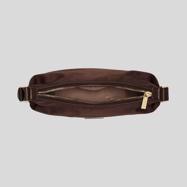 KATE SPADE Carter Mini Sling Crossbody Bag Hot Fudge RS-KP130