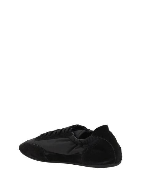 Prada Collapse Sneakers in Re-Nylon and suede - Black