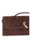 Bottega Veneta Andiamo Clutch - Deep Mahogany-M B