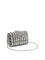 Self-Portrait Clutch with crystals - Black