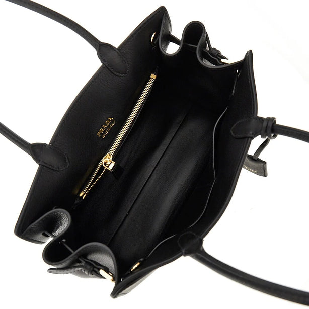 PRADA Leather large 'Prada Prelude' bag