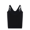 Black Viscose Sleeveless Dress