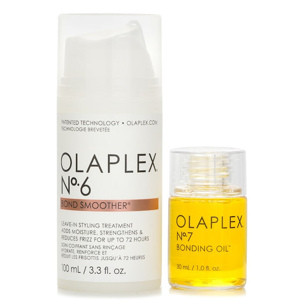 Endless Shine Smooth Hair Set: No7 Bonding Oil 30ml + No6 Leave In Styling Treament 100ml - 2pcs