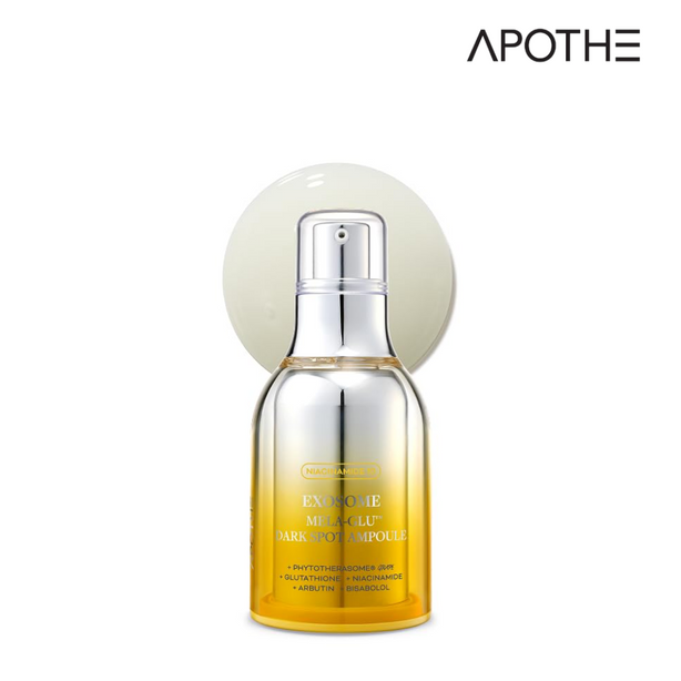 [APOTHE] Exosome Mela-Glu™ Dark Spot Ampoule_30ml - Brightening Serum for Dark Spots, Pigmentation & Glow[International Shipping]