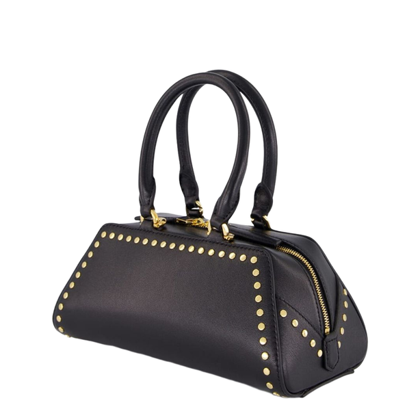 Antigona East-West Mini Calfskin Handbag - Black