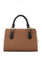 Michael Kors Marilyn Small Color-Block Saffiano Leather Messenger Bag - Brown