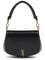 Saint Laurent Voltaire Mini Leather Top Handle Bags - Black