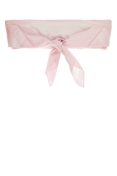 Pastel Pink Cotton Crop Top