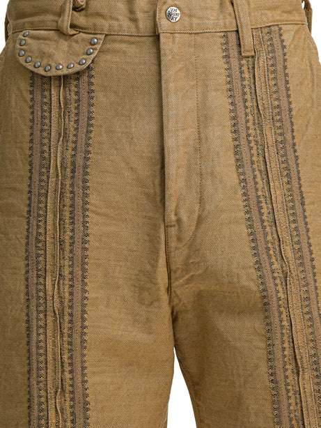 Kapital western shorts - Beige