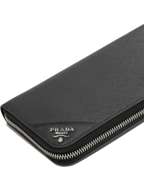 Prada Saffiano leather wallet - Black