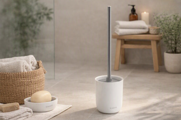 Pure - Toilet brush - White/Gray
