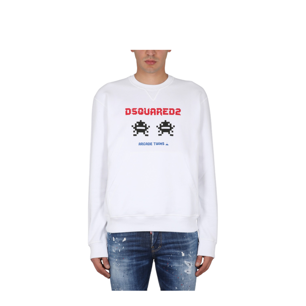 Sweatshirt With Logo Print