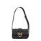 Love One Mini Slouchy Raffia Crossbody - Black