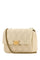 Quilted Shoulder Bag in Butter White