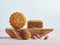 WuGuFeng Baked Mooncake - Lychee Rose Elegance - Cannellini Bean Paste with Rose & Lychee (8pcs/box) Bundle of 2