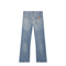 MM6 Maison Margiela Bootcut Jeans In Light Washed Denim, Blue
