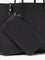Fendi Medium Leather Roll Shopping Bag - Neromoro