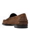 Cacao Aged-Effect Suede Loafers