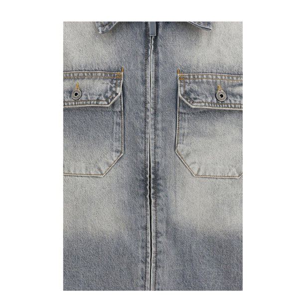 Oversized Workwear Denim Shirt
