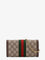 Gucci Ophidia GG Supreme Fabric and leather crossbody bag - Beige