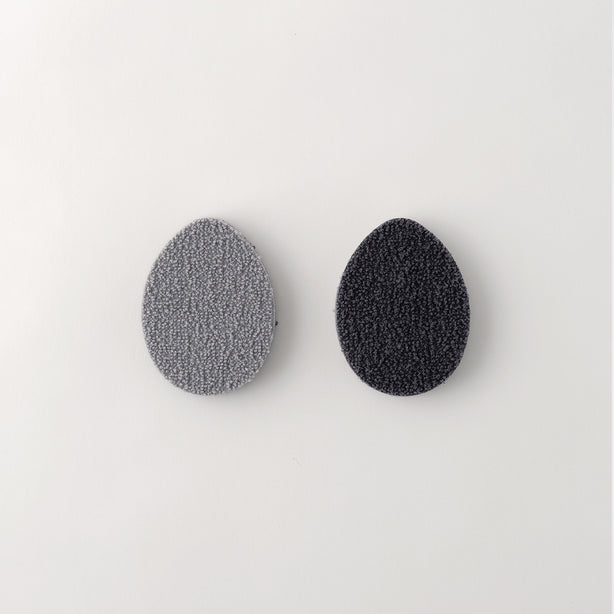 Tea/Coffee Stain Cleaning Sponge 2pcs Set (95x70x15mm) - Grey