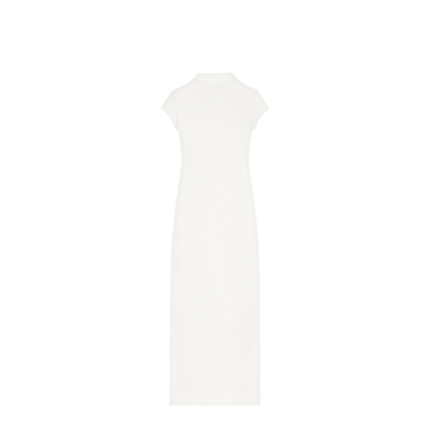 Long Sports Polo Shirt Dress