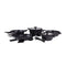 8 Piece Detachable Handle Cookware Set (BLACK)  - Local Delivery Only