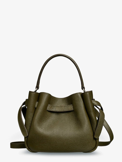 Tory Burch Romy Mini leather crossbody bag - Leccio