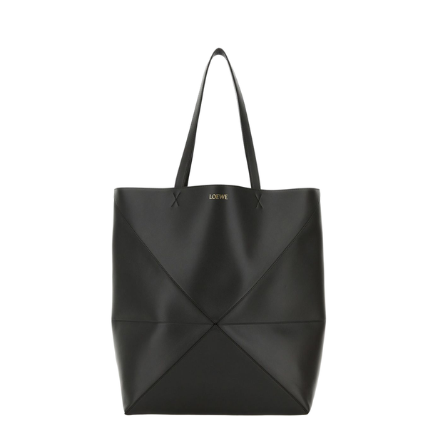 Puzzle XL Calfskin Tote - Dark Grey