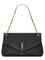 Saint Laurent Cassandre Lambskin Pouch on Chain - Black