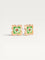[Rare Bird Collection] Peranakan Floral Stud - Emerald