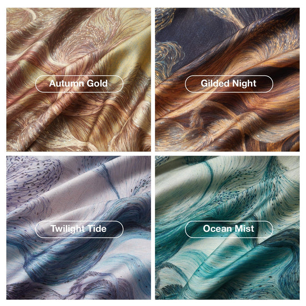IE Maison Lumos Tencel Printed 1700TC Luxury Bed Set