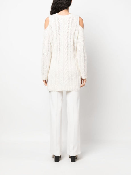 Off Shoulder Crochet Jumper