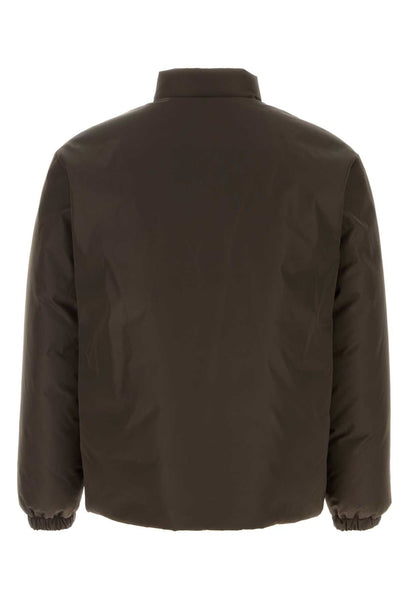 Jil Sander Chocolate Polyester Down Jacket