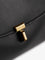 Toteme T-Lock Leather Shoulder Bag - Black
