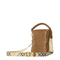 B Clip Calfskin Bucket Bag - Hazelnut Brown