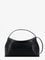 Toteme T-Lock leather crossbody bag - Black