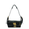 Paddington Grained Buffalo Leather Crossbody - Black