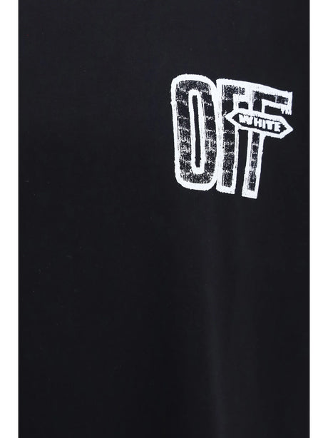 Off-White Motion Arrow Skate T-shirt - Black