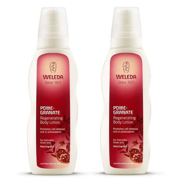 Weleda Pomegranate Regenerating Body Lotion 200ml (Bundle of 2)