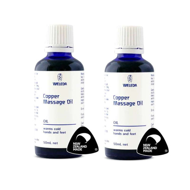 Weleda Copper Massage Oil 50ml (Bundle of 2)