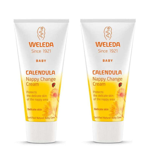 Weleda Calendula Nappy Change Cream 75ml (Bundle of 2)