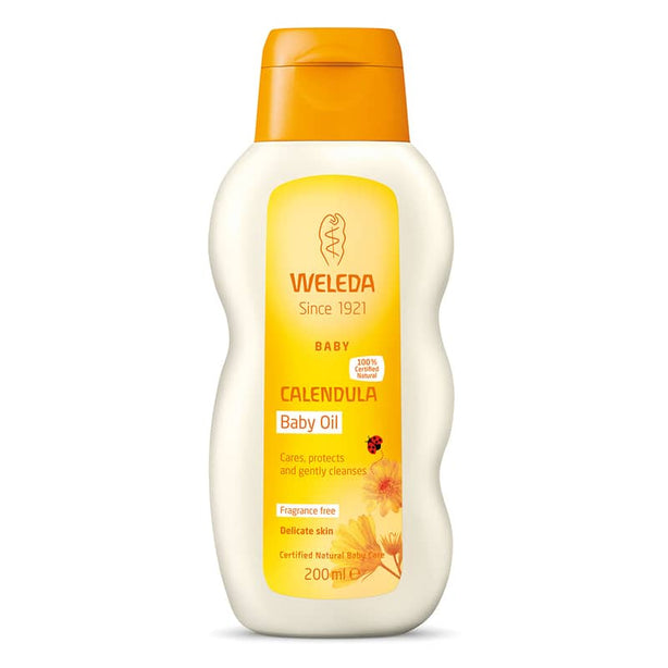 Weleda Calendula Baby Oil Fragrance Free 200ml