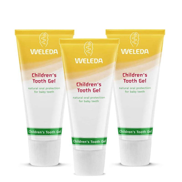 Weleda Childrens Tooth Gel 50ml (Bundle of 3)