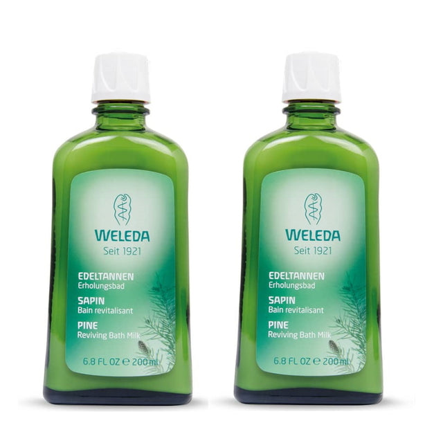 Weleda Pine Reviving Bath Milk 200ml (Bundle of 2)