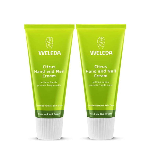 Weleda Citrus Hand and Nail Cream 50ml (Bundle of 2)