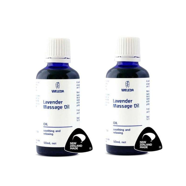 Weleda Lavender Massage Oil 50ml (Bundle of 2)