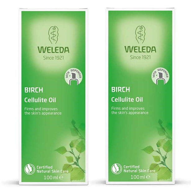 Weleda Birch Cellulite Oil 100ml (Bundle of 2)
