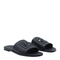 Leather Slide with Logo
