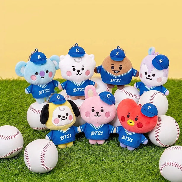 BTS Baseball Finger Doll Keyring (International Shipping)